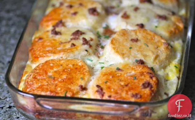 Biscotto Souffle colazione Casseruola
