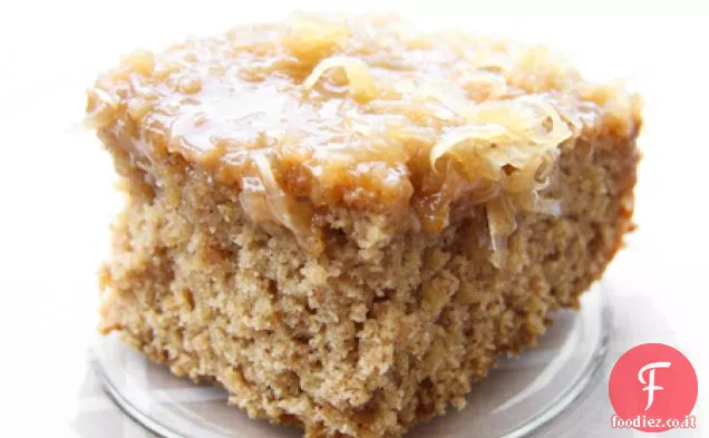 Torta di spezie di farina d'avena