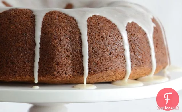 Chai-Torta di Ricotta speziata {con glassa profumata alla noce moscata}
