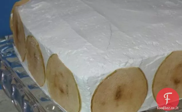 Torta di spezie di mele con glassa di zucchero di canna