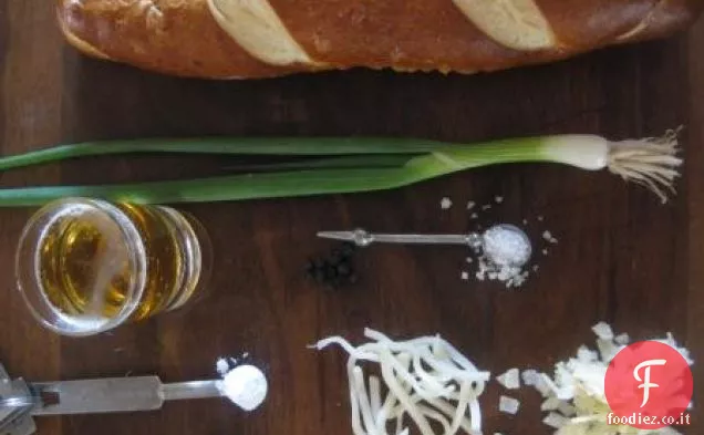 Birra e salatini (fonduta ipa)