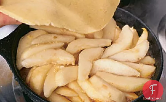 Tarte Tatin di Pere con Pasta di Mandorle