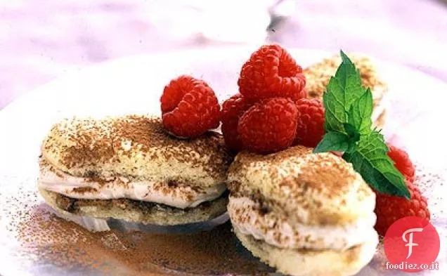 Tiramisù al cioccolato e lampone