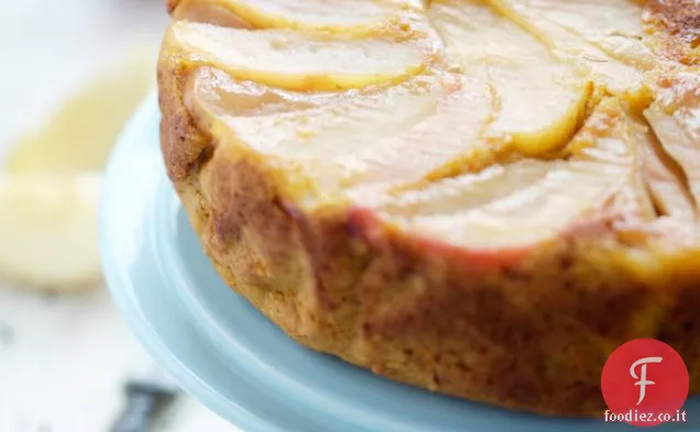 Torta di mele e zucca a testa in giù-Gâteau renversé aux pommes et au potimarron