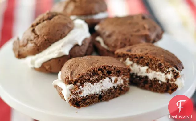 Cioccolato senza glutine Whoopie Pies & Marshmallow Cream Cookb