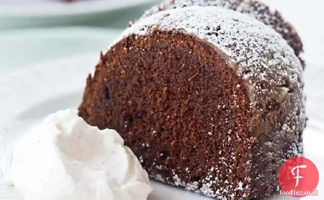 Torta al cioccolato e vino rosso