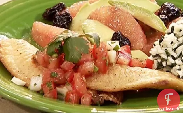 Tilapia scottata in padella