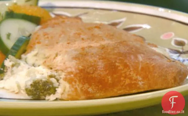 Calzone di broccoli e Formaggio