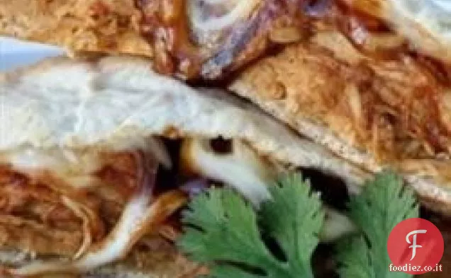 Calzoni di pollo BBQ