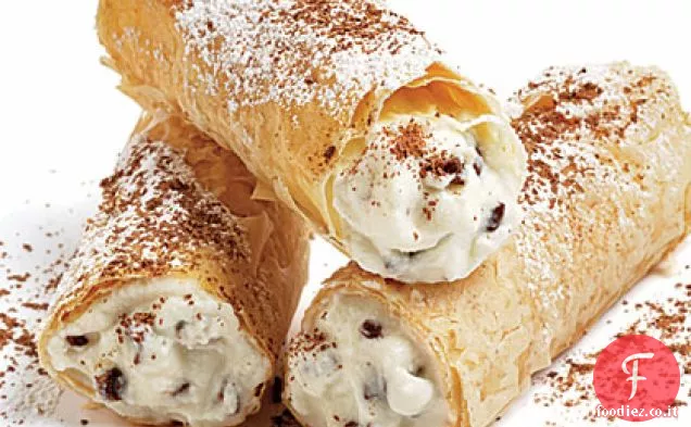 Cannoli al cioccolato