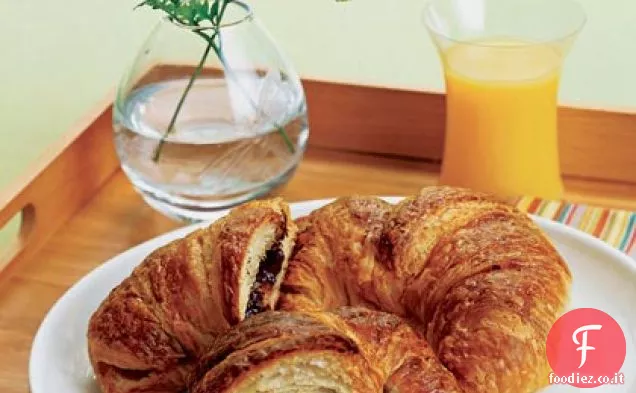 Croissant al cioccolato e Mandorle