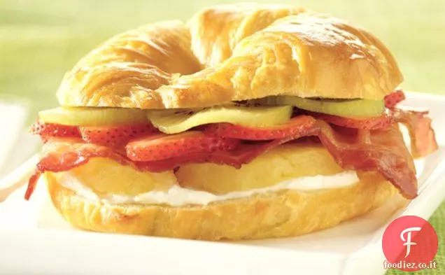 Croissant di Bacon tropicale