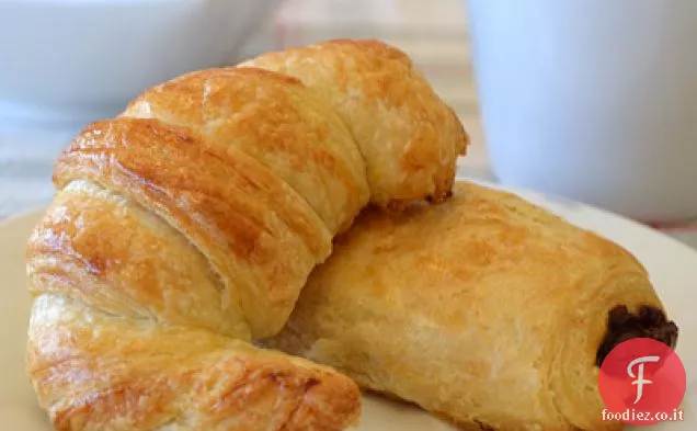 Croissant al burro a scaglie