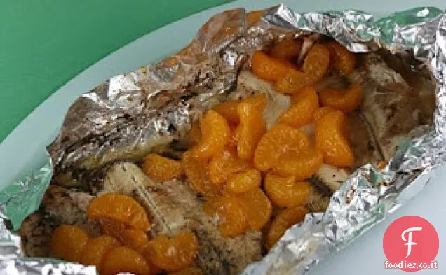 Arancione miele Tilapia ricetta fornello lento