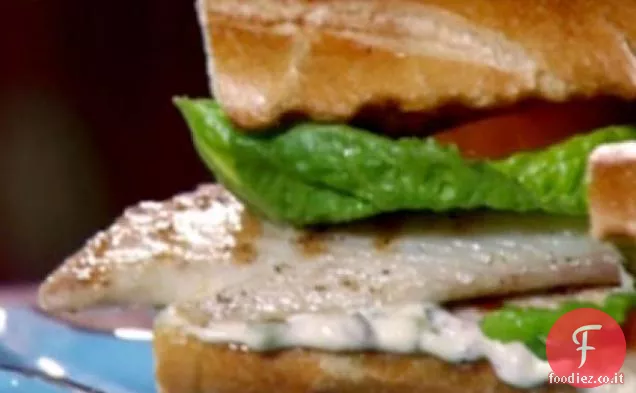 Tilapia Po ' Ragazzi alla griglia con Salsa Tartara fatta in casa