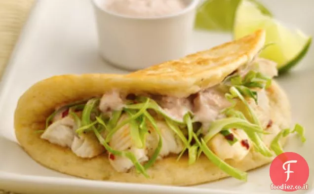 Tacos di pesce al lime piccante
