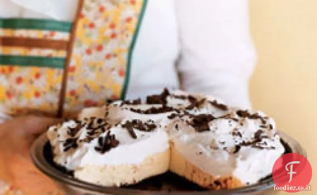 Torta con fondo nero