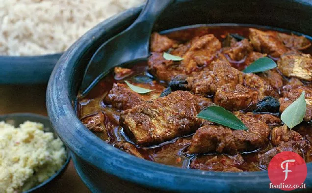 Curry di pesce rosso
