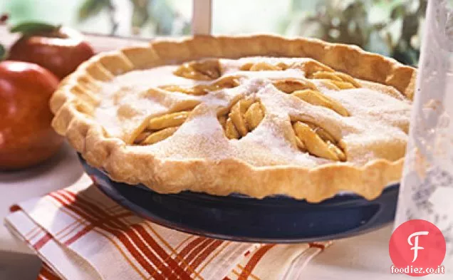 Torta di mele in crosta di zucchero