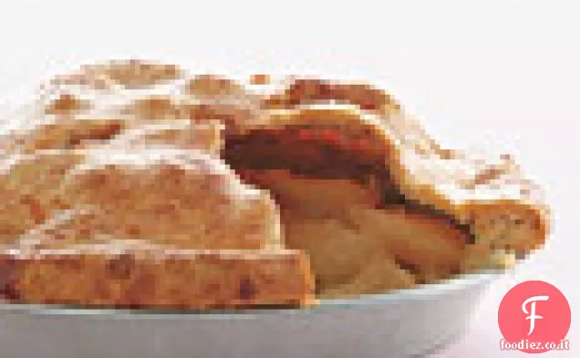 Torta di mele con crosta di Cheddar