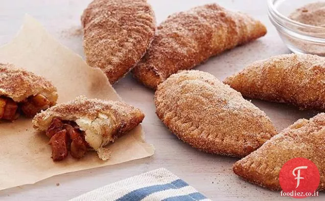 Torte di mele fritte