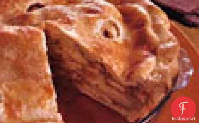 Classica torta di mele a doppia crosta