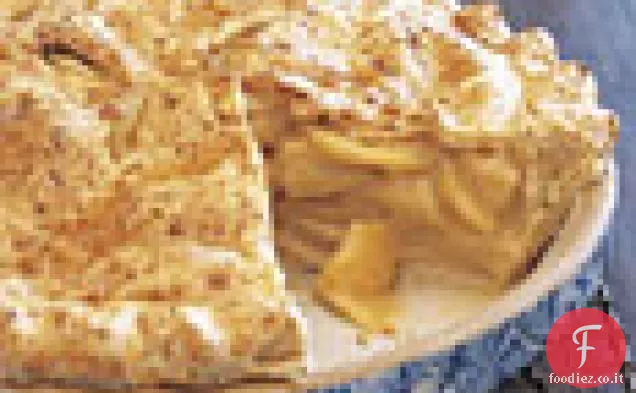 Torta di mele con crosta di Cheddar