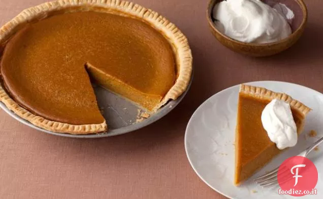 Torta di zucca al burro di mele