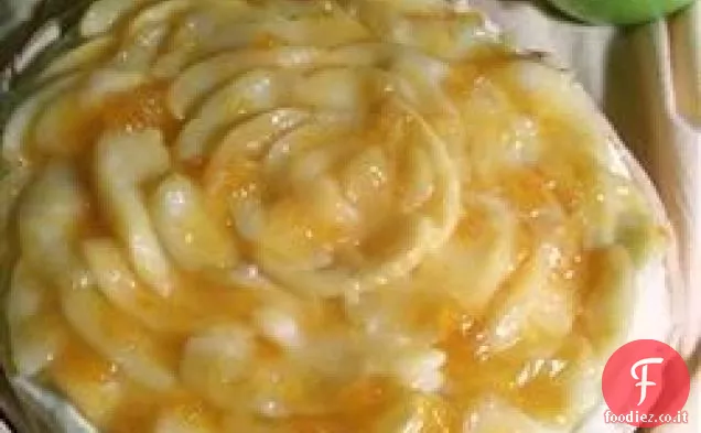 Torta di crema di mele vecchio stile