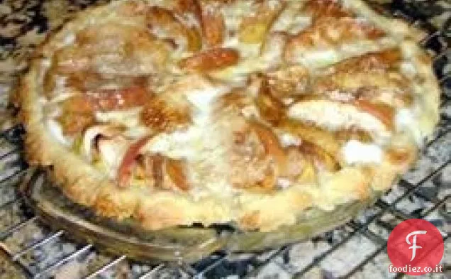 Torta di crema di mele
