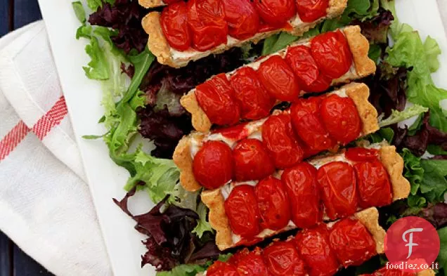 Crostata di Pomodorini arrosto