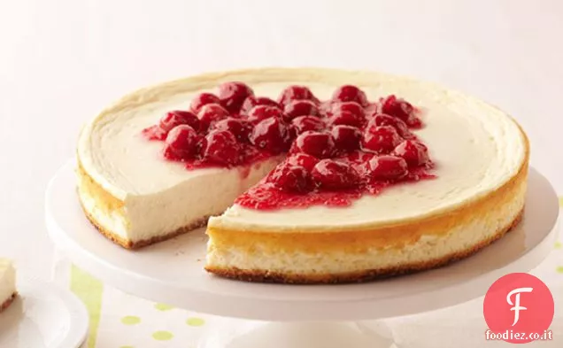 Ciliegia Cheesecake fatto su