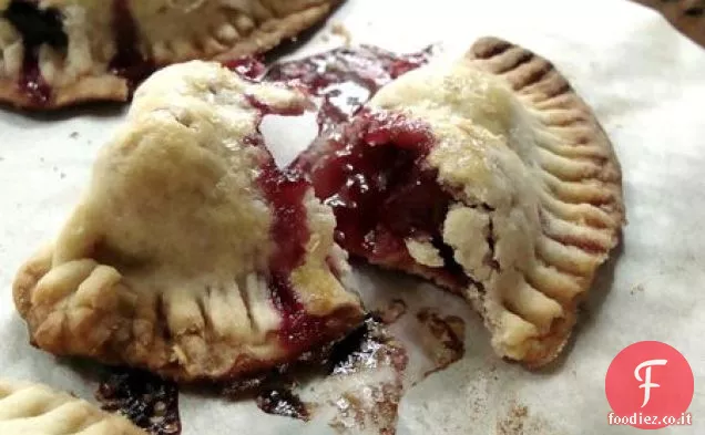 Tasche torta di ciliegie dolci