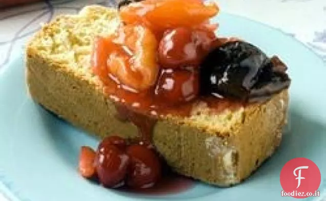 Frutta calda al forno