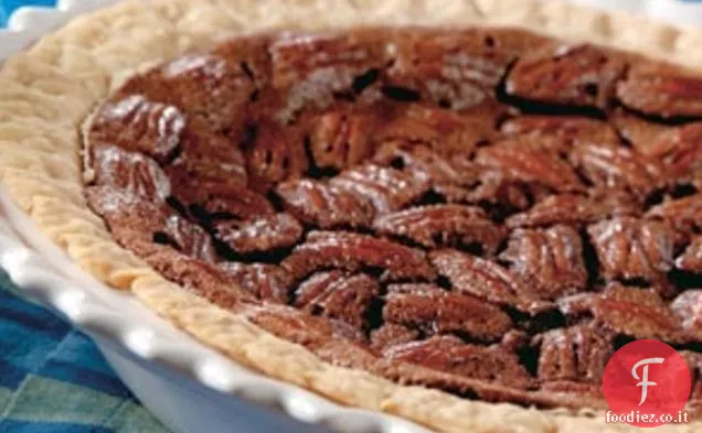 Torta di noci pecan al cioccolato