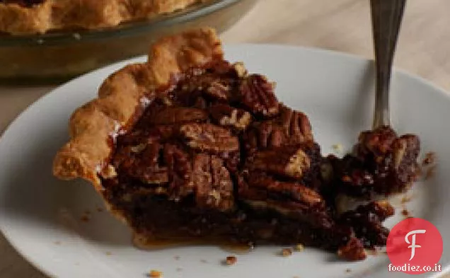 Torta di noci pecan al cioccolato