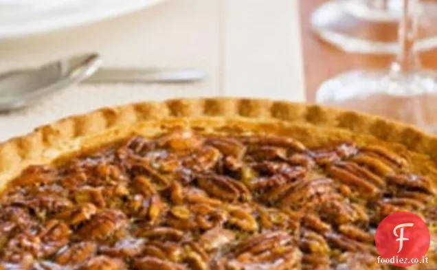 Torta di noci pecan al cioccolato fondente