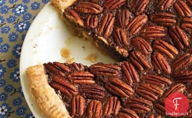 Torta di noci pecan al cioccolato