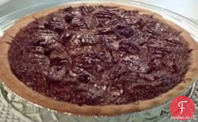 Torta di noci Pecan al caramello