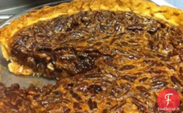 Torta di noci al cioccolato al latte