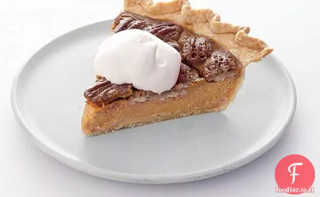 Torta di zucca e noci pecan