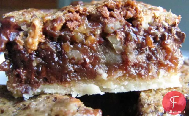 Cioccolato-toffee-pecan Pie Bar