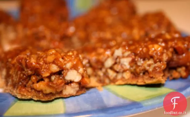 Bar torta di noci del Ringraziamento