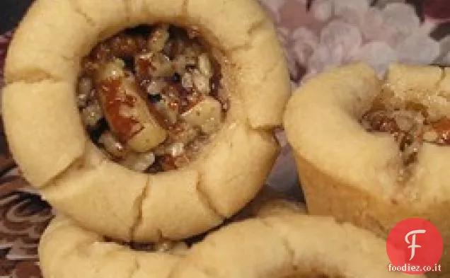 Biscotti con torta di noci pecan