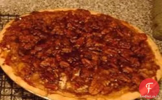 Torta di zucca al caramello e pecan
