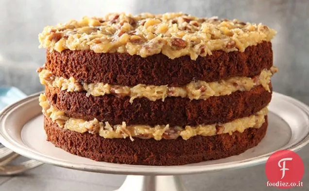Originale PANETTIERE TEDESCO dolce torta al cioccolato