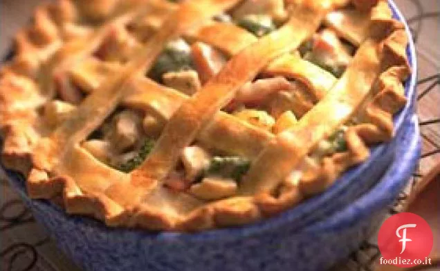 Profondo-piatto di tacchino Pot Pie