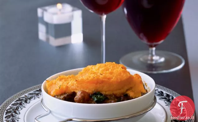 Tortini di agnello e Patate dolci