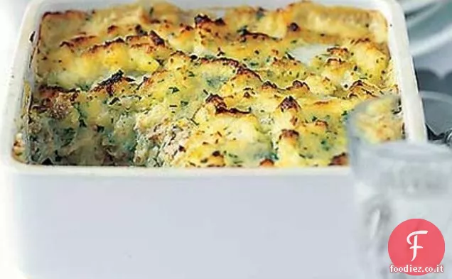 Torta del pastore di primavera