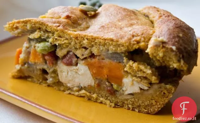 Rustico Greenmarket Veggie Tofu Pot Pie. Vegani